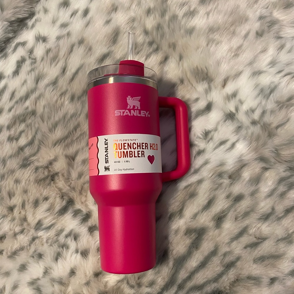 LIMITED EDITION Valentine’s Day Pink Stanley Thermos 40oz